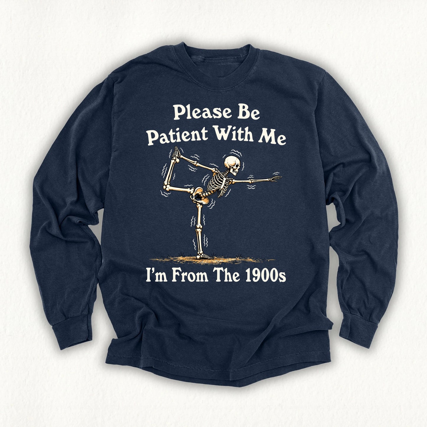 Yoga From 1900s Long Sleeve T-shirt