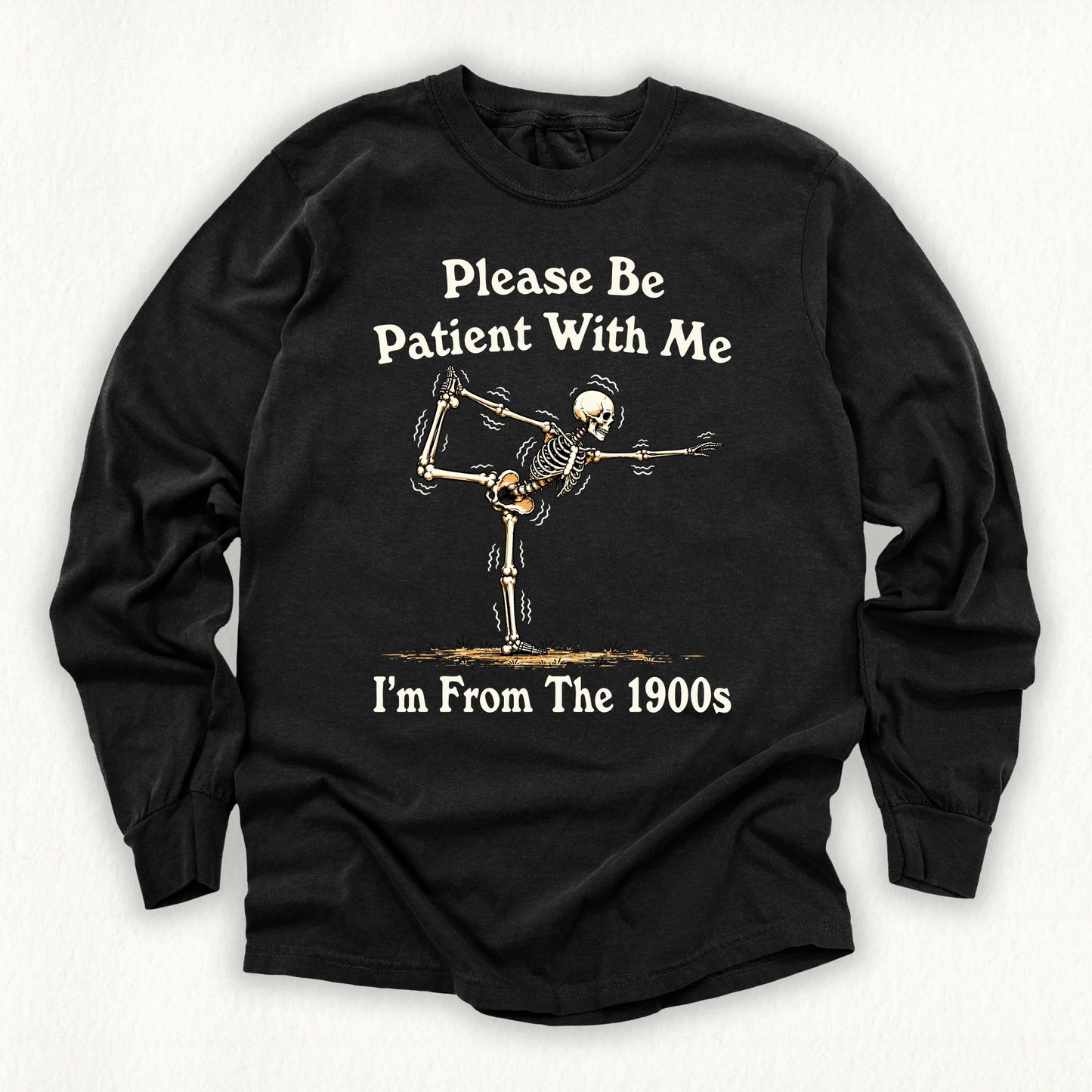 Yoga From 1900s Long Sleeve T-shirt