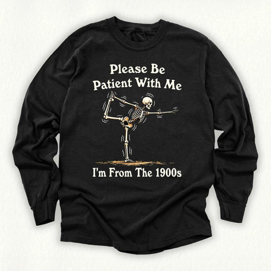 Yoga From 1900s Long Sleeve T-shirt