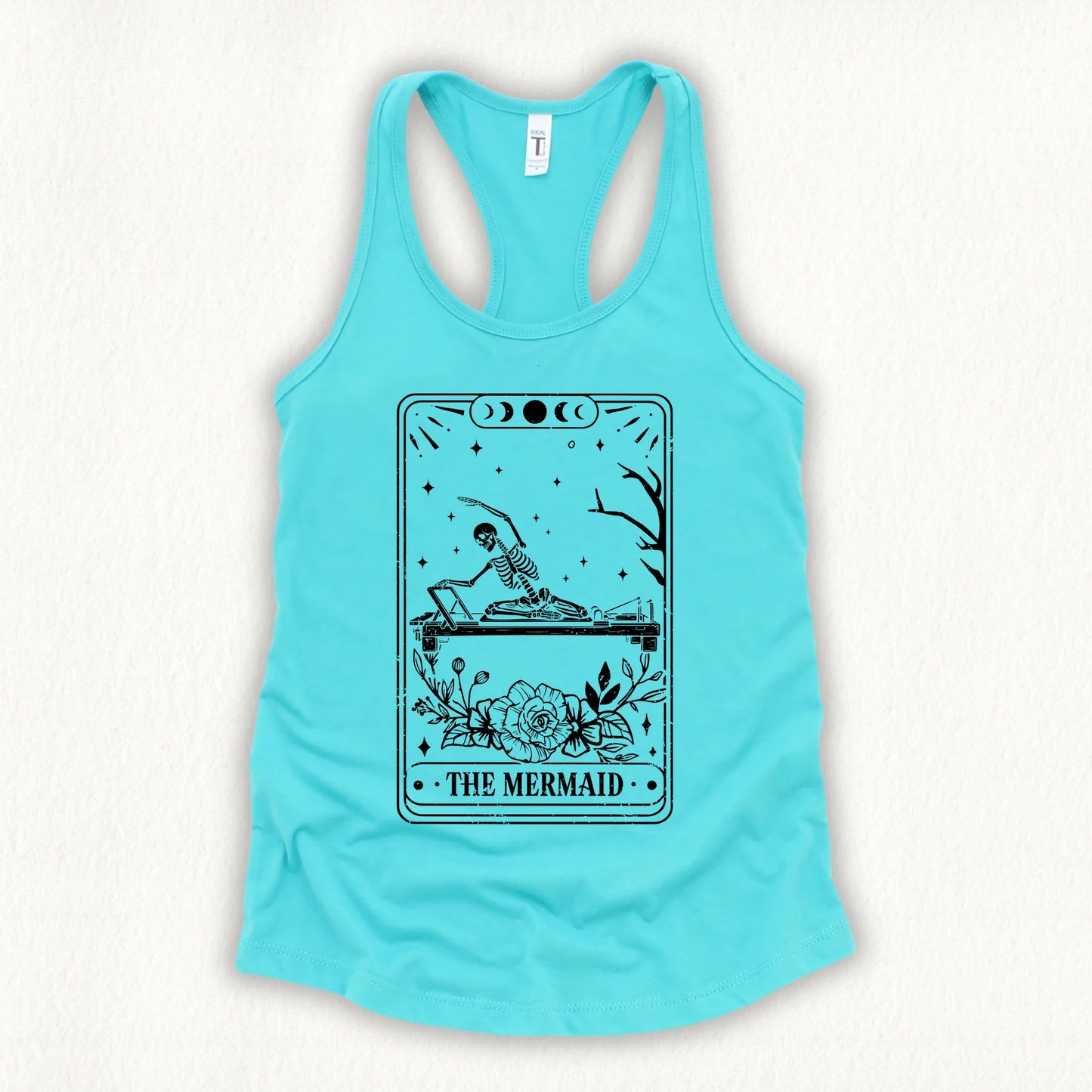 The Mermaid Tarot Card Tank Top