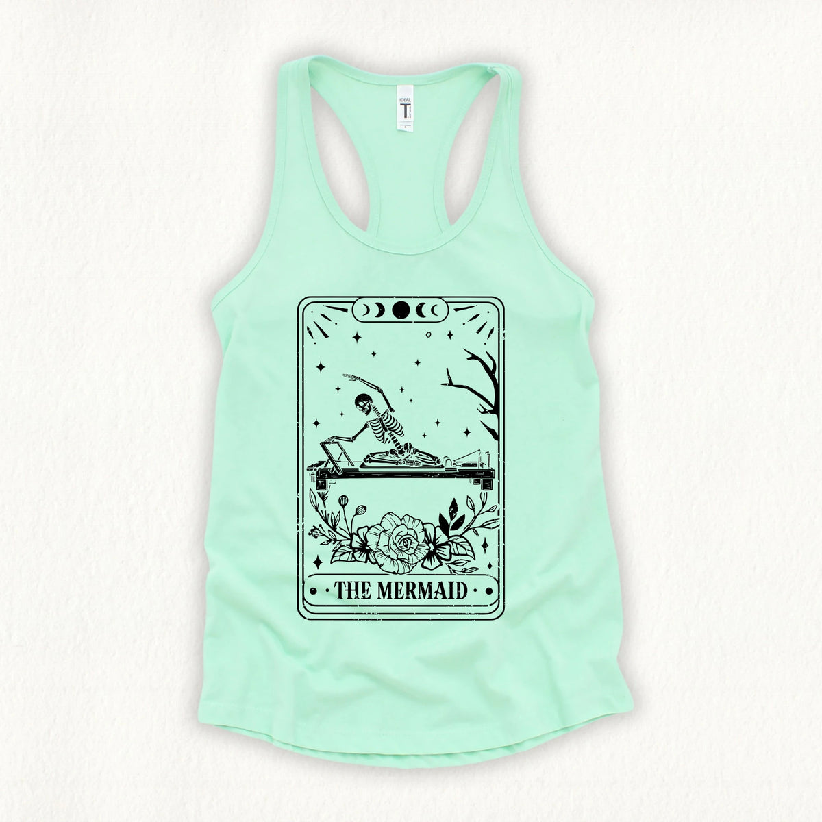 The Mermaid Tarot Card Tank Top