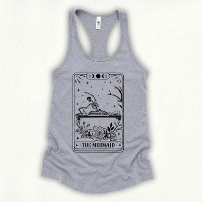 The Mermaid Tarot Card Tank Top