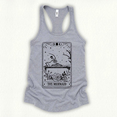 The Mermaid Tarot Card Tank Top