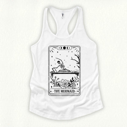 The Mermaid Tarot Card Tank Top
