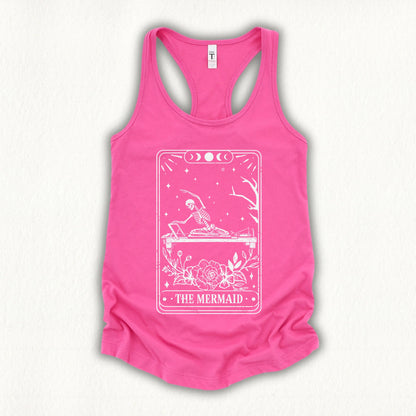 The Mermaid Tarot Card Tank Top