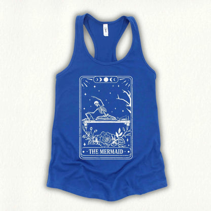 The Mermaid Tarot Card Tank Top