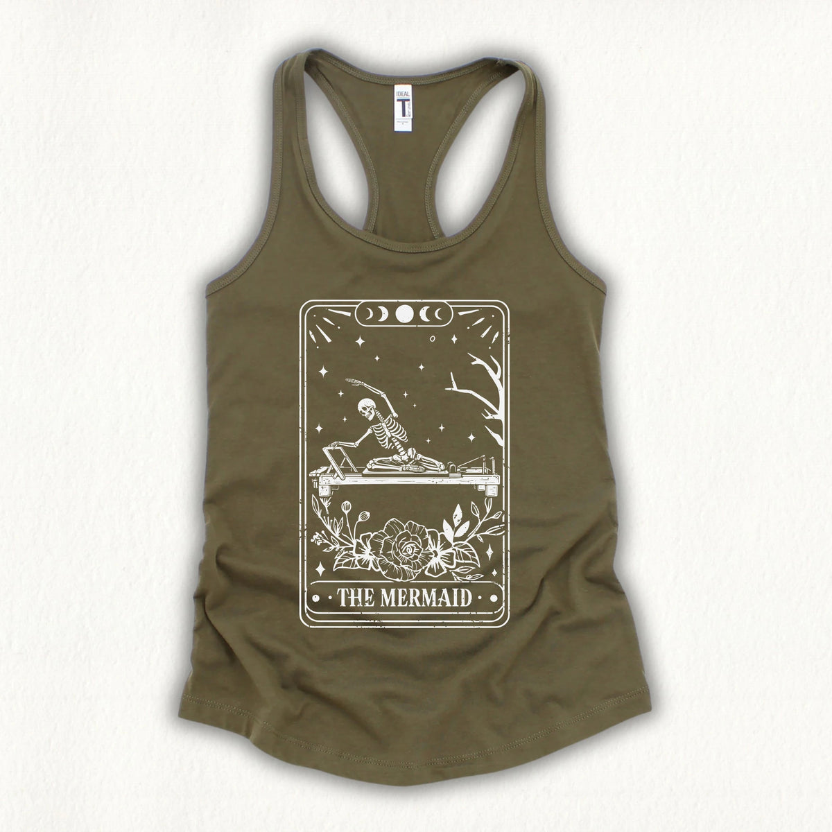 The Mermaid Tarot Card Tank Top