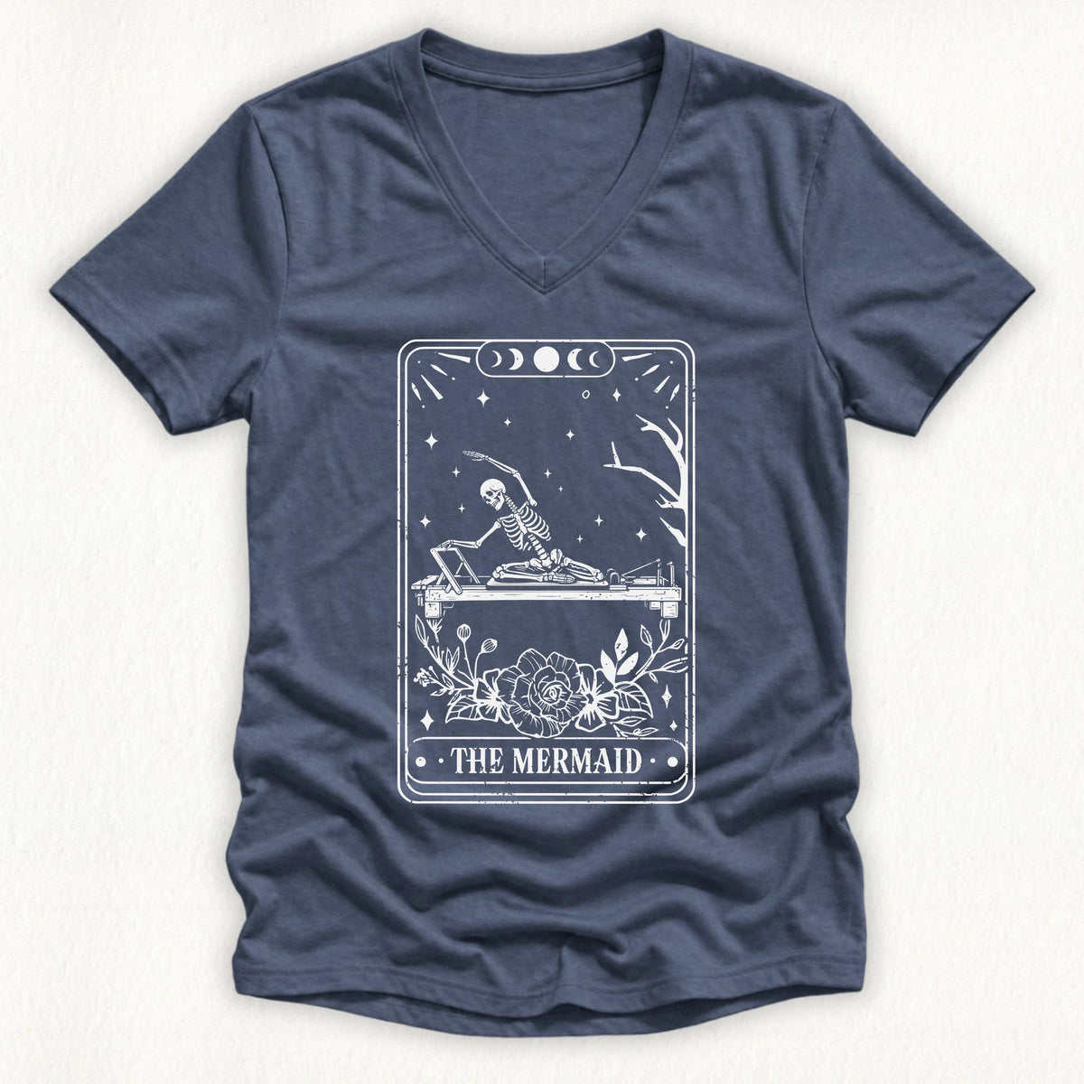 The Mermaid Tarot Card Lady V-neck