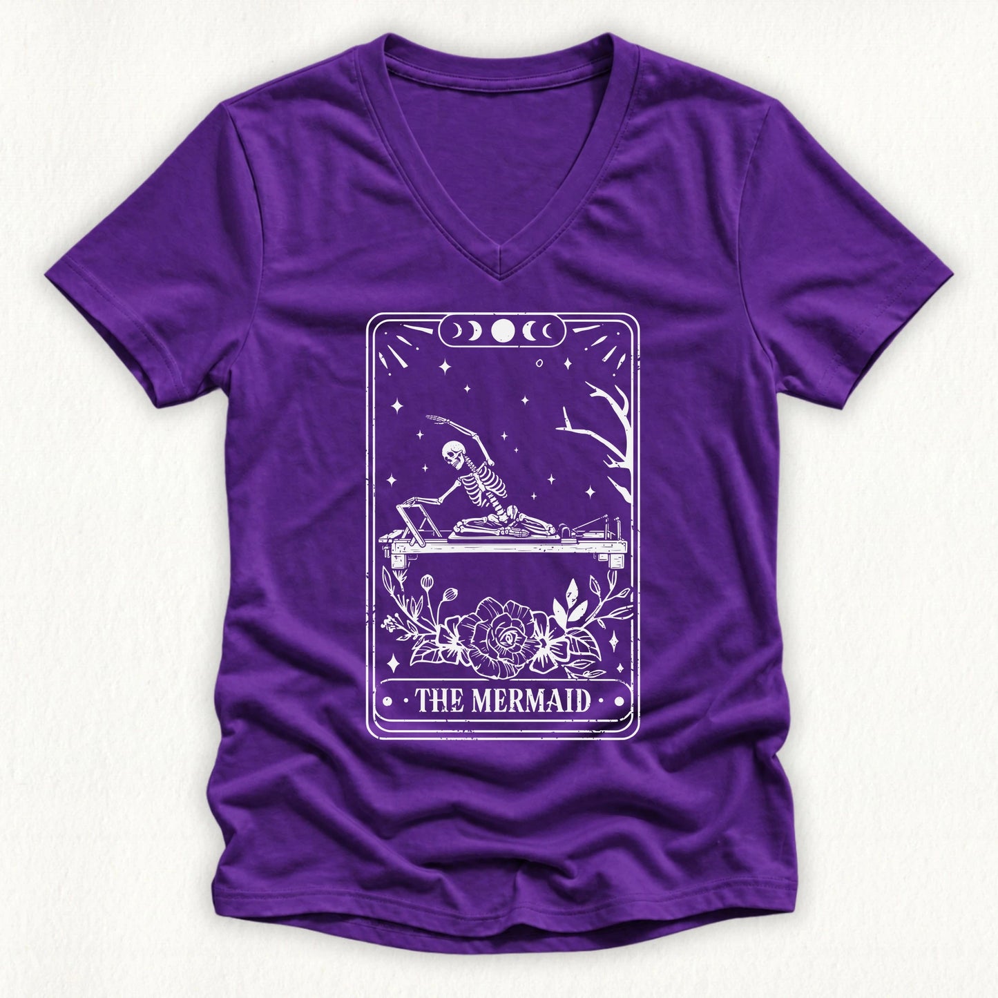 The Mermaid Tarot Card Lady V-neck
