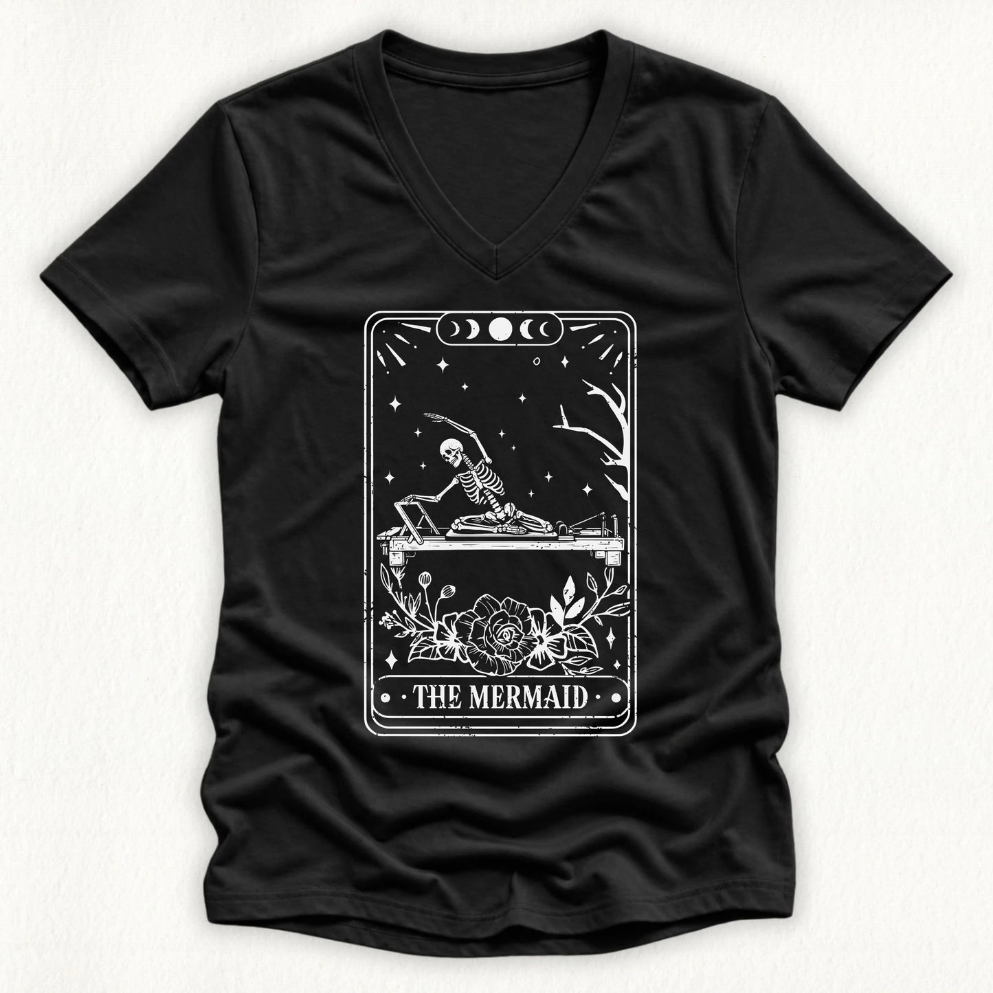 The Mermaid Tarot Card Lady V-neck