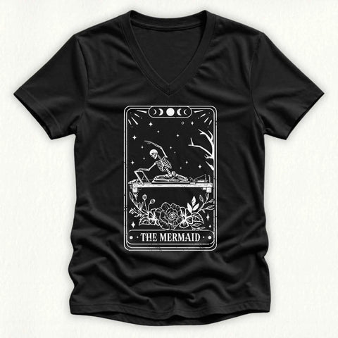 The Mermaid Tarot Card Lady V-neck