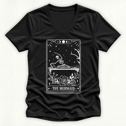 The Mermaid Tarot Card Lady V-neck