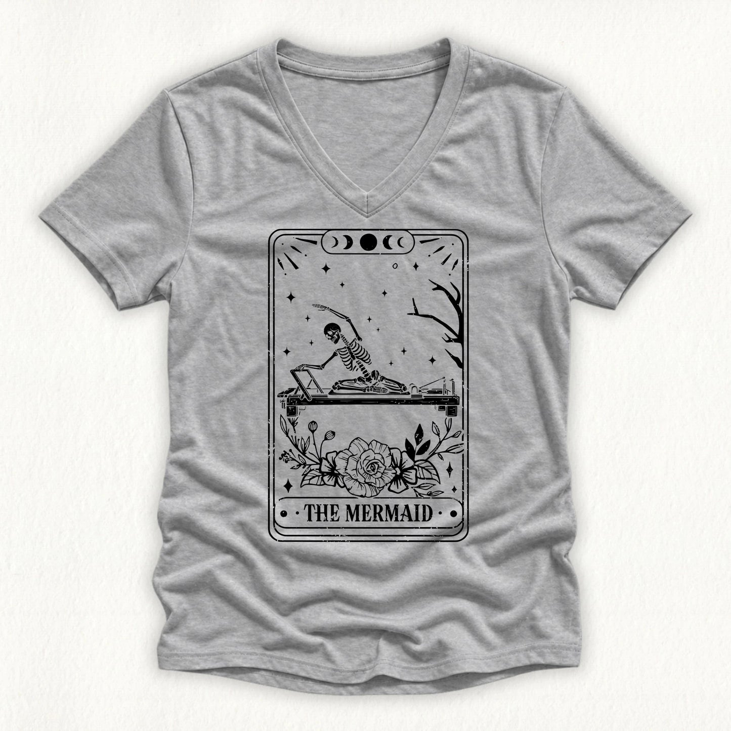 The Mermaid Tarot Card Lady V-neck