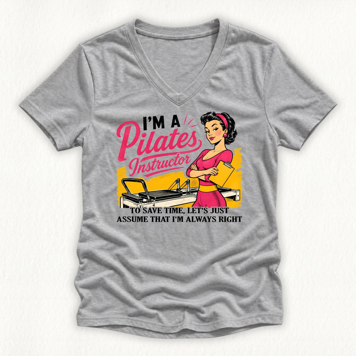 Instructor Always Rights Lady V-neck