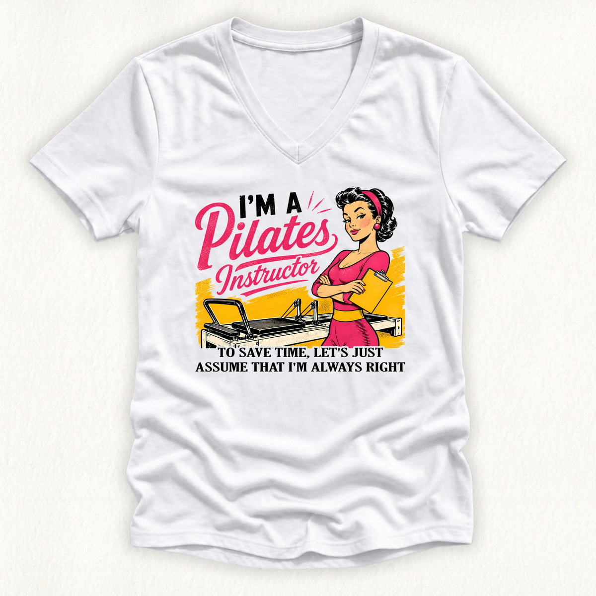 Instructor Always Rights Lady V-neck