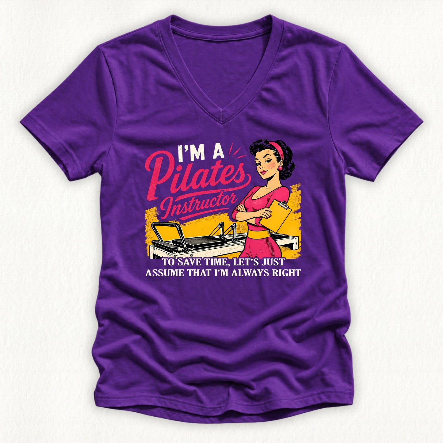 Instructor Always Rights Lady V-neck
