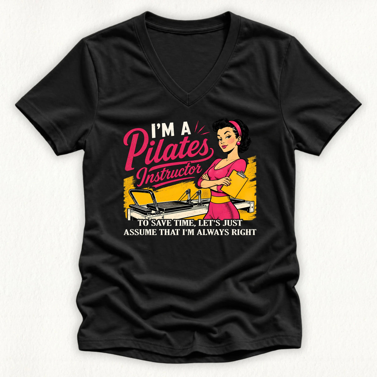 Instructor Always Rights Lady V-neck