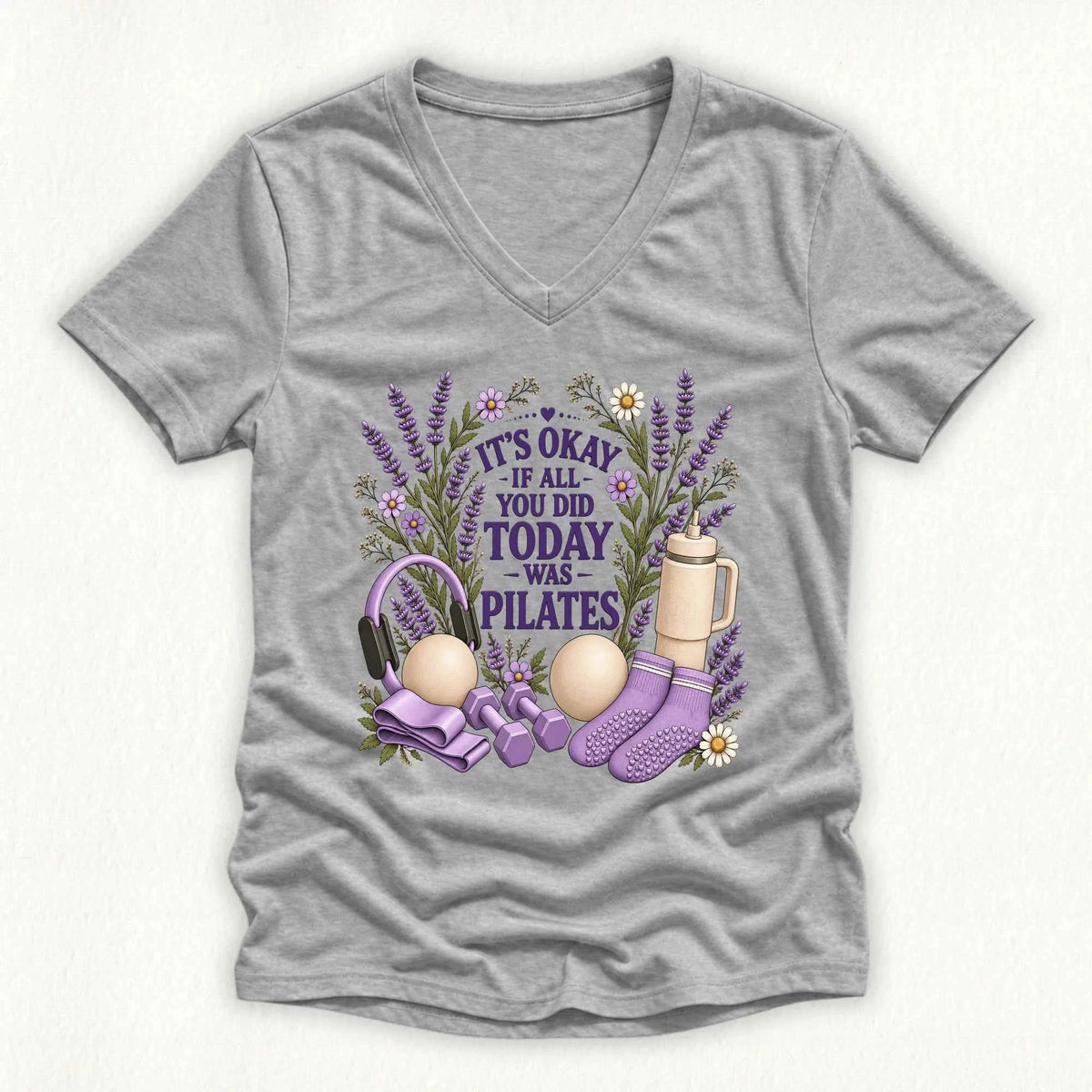 It's Okay Lady V-neck
