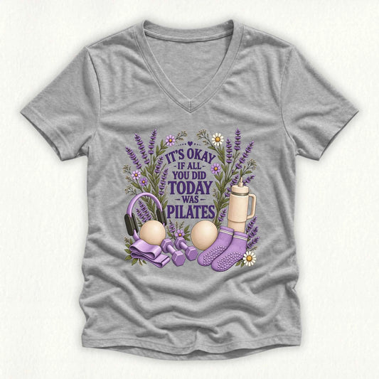 It's Okay Lady V-neck