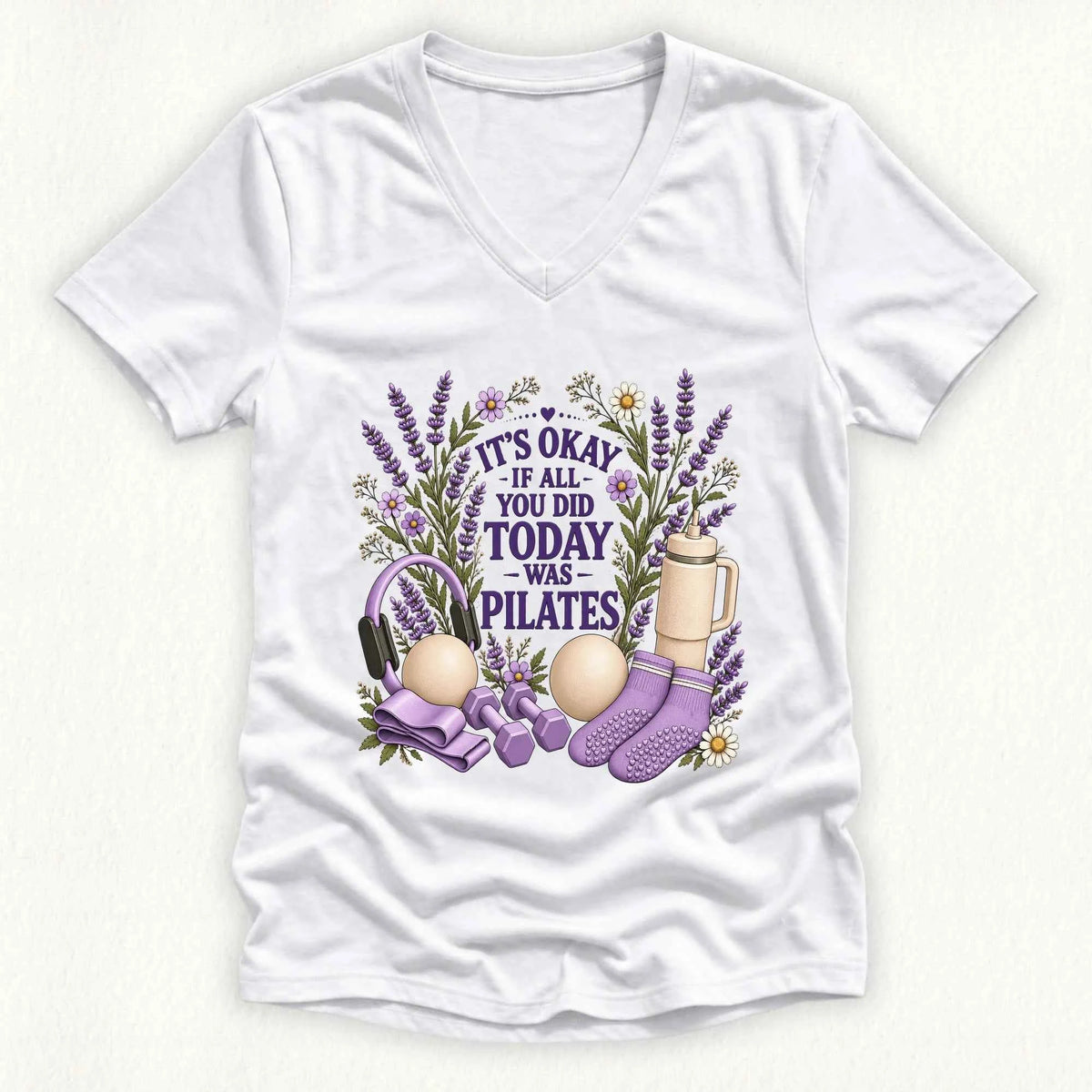 It's Okay Lady V-neck