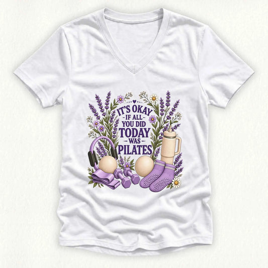 It's Okay Lady V-neck