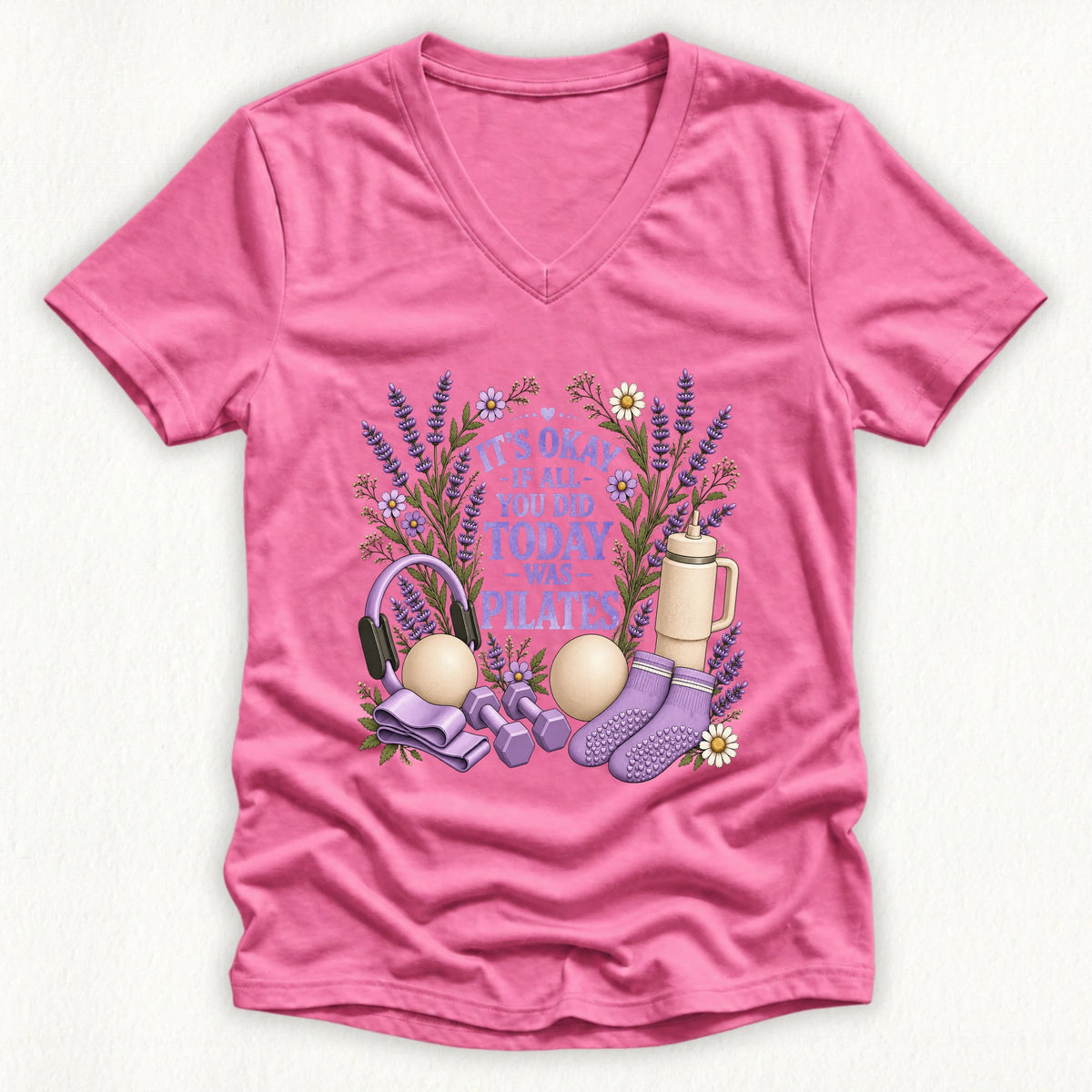 It's Okay Lady V-neck