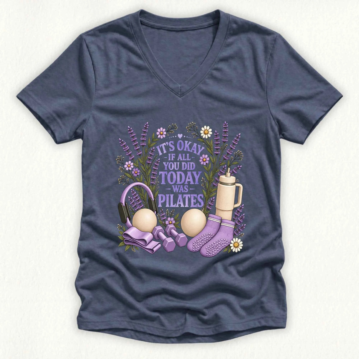 It's Okay Lady V-neck