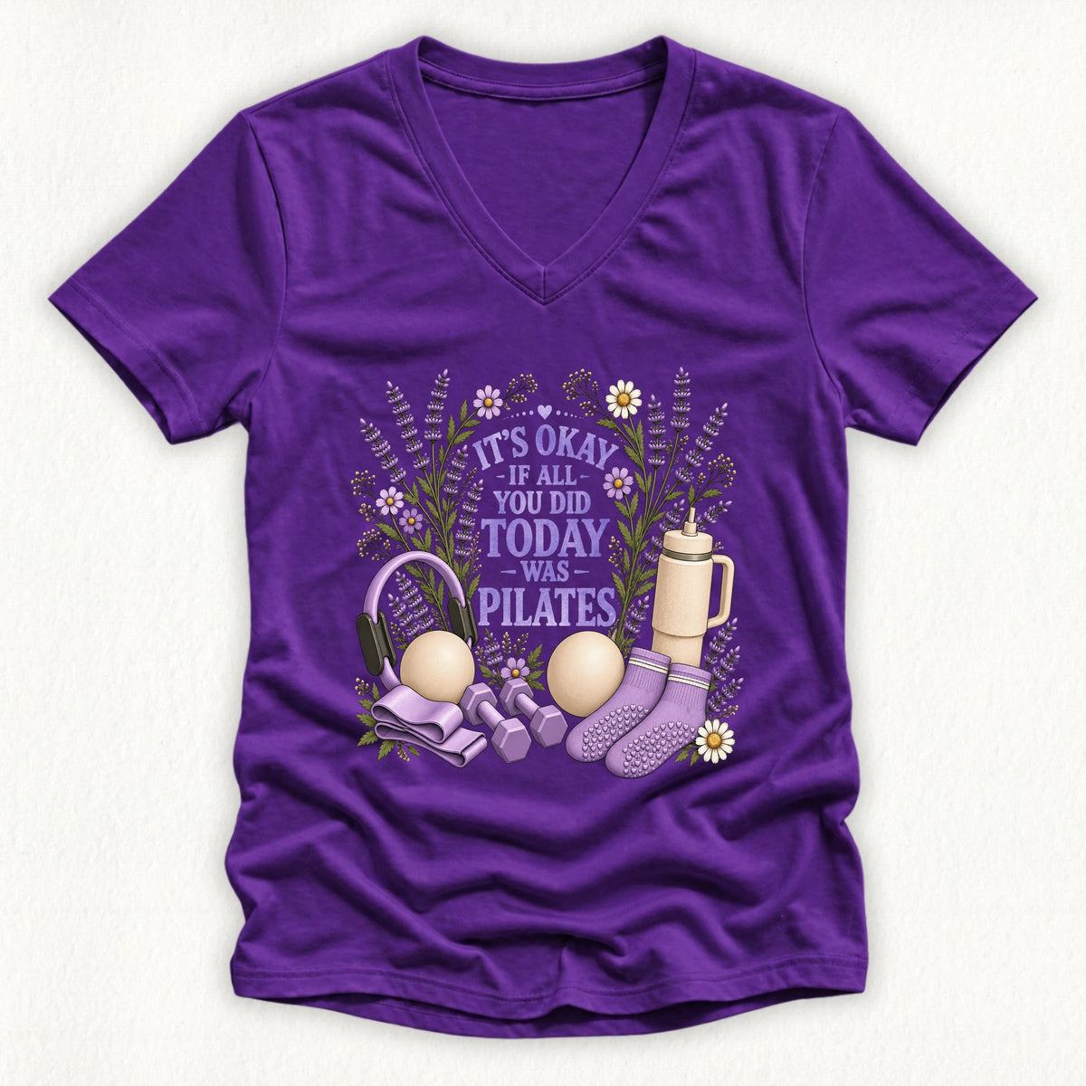 It's Okay Lady V-neck
