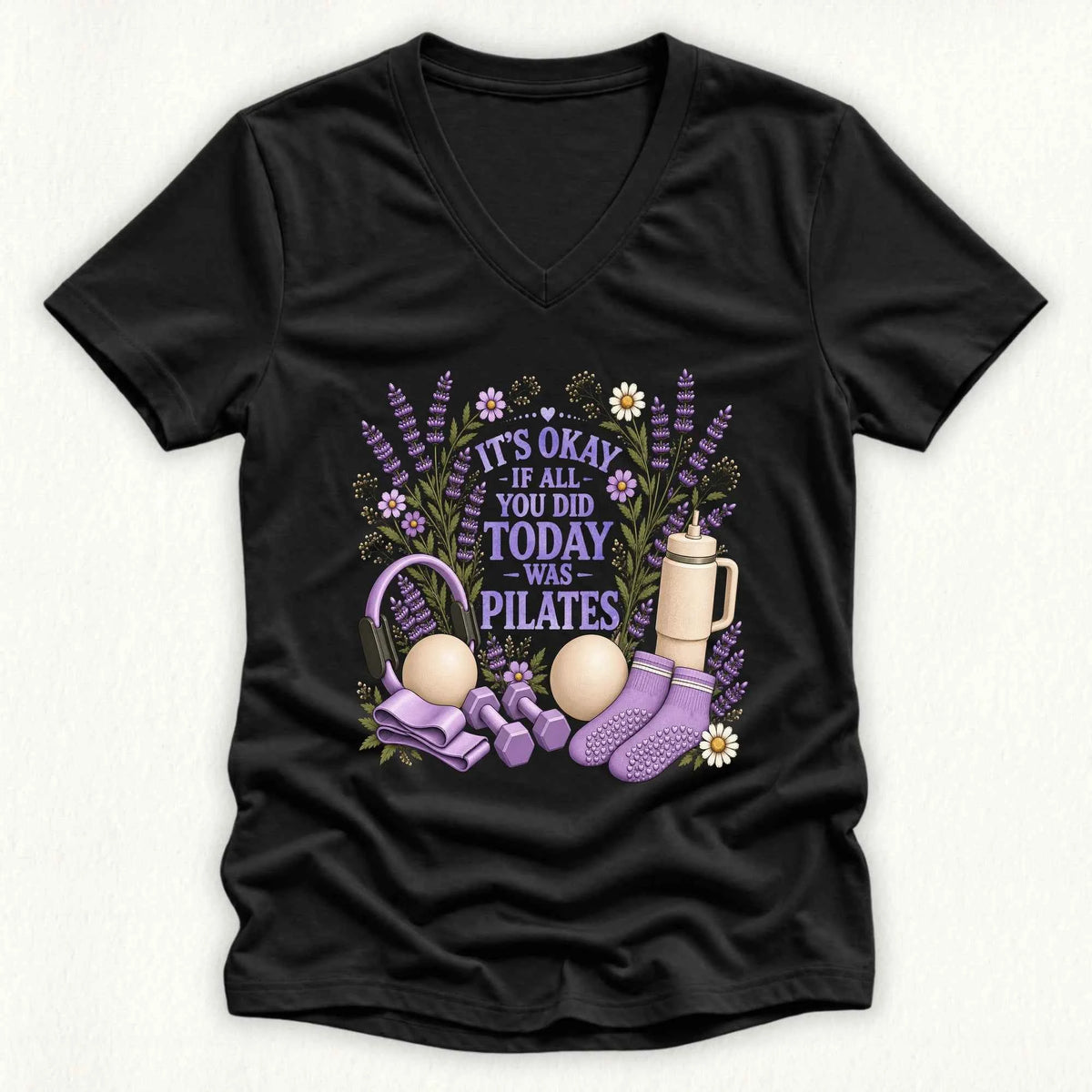 It's Okay Lady V-neck