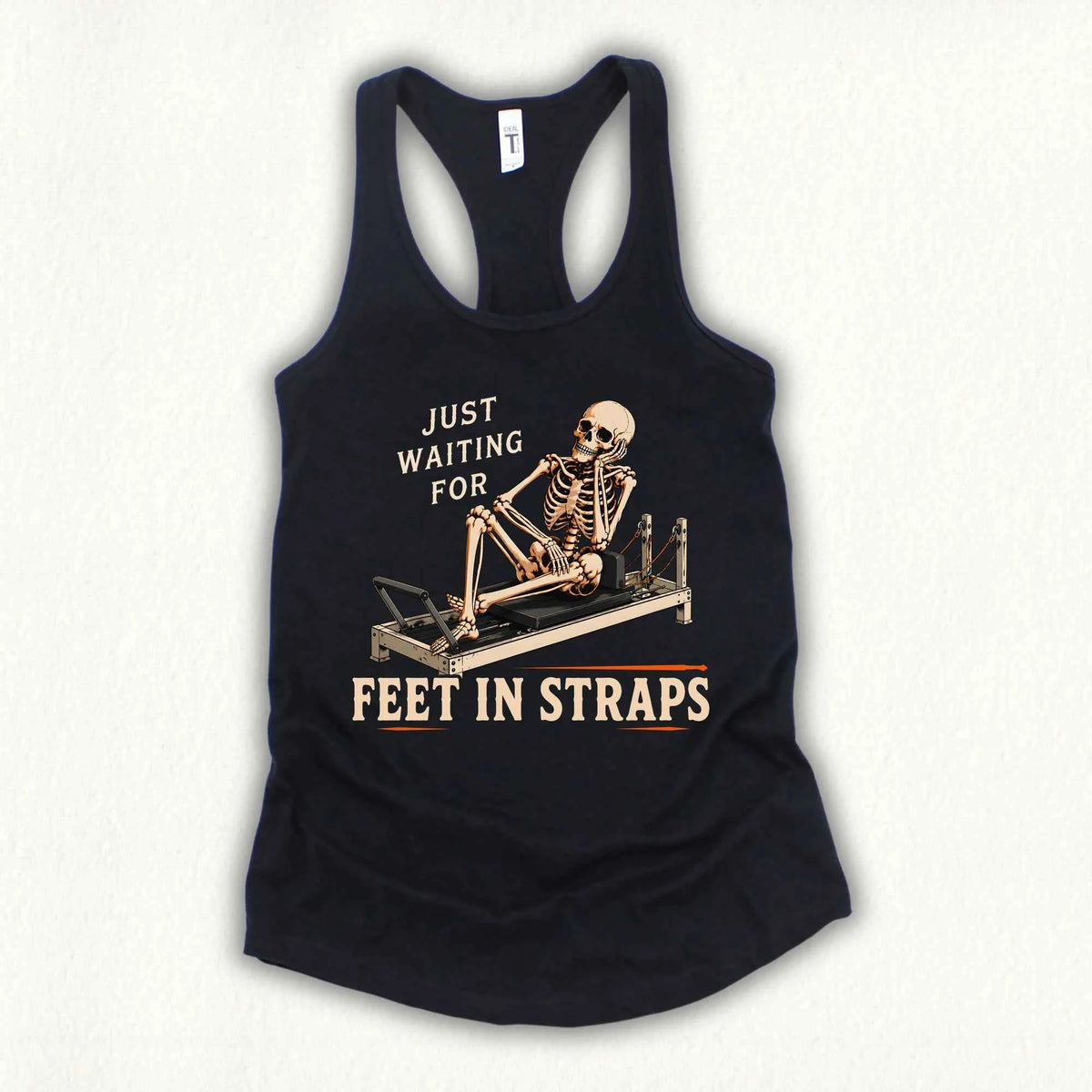 Waiting Feet in Straps Tank Top