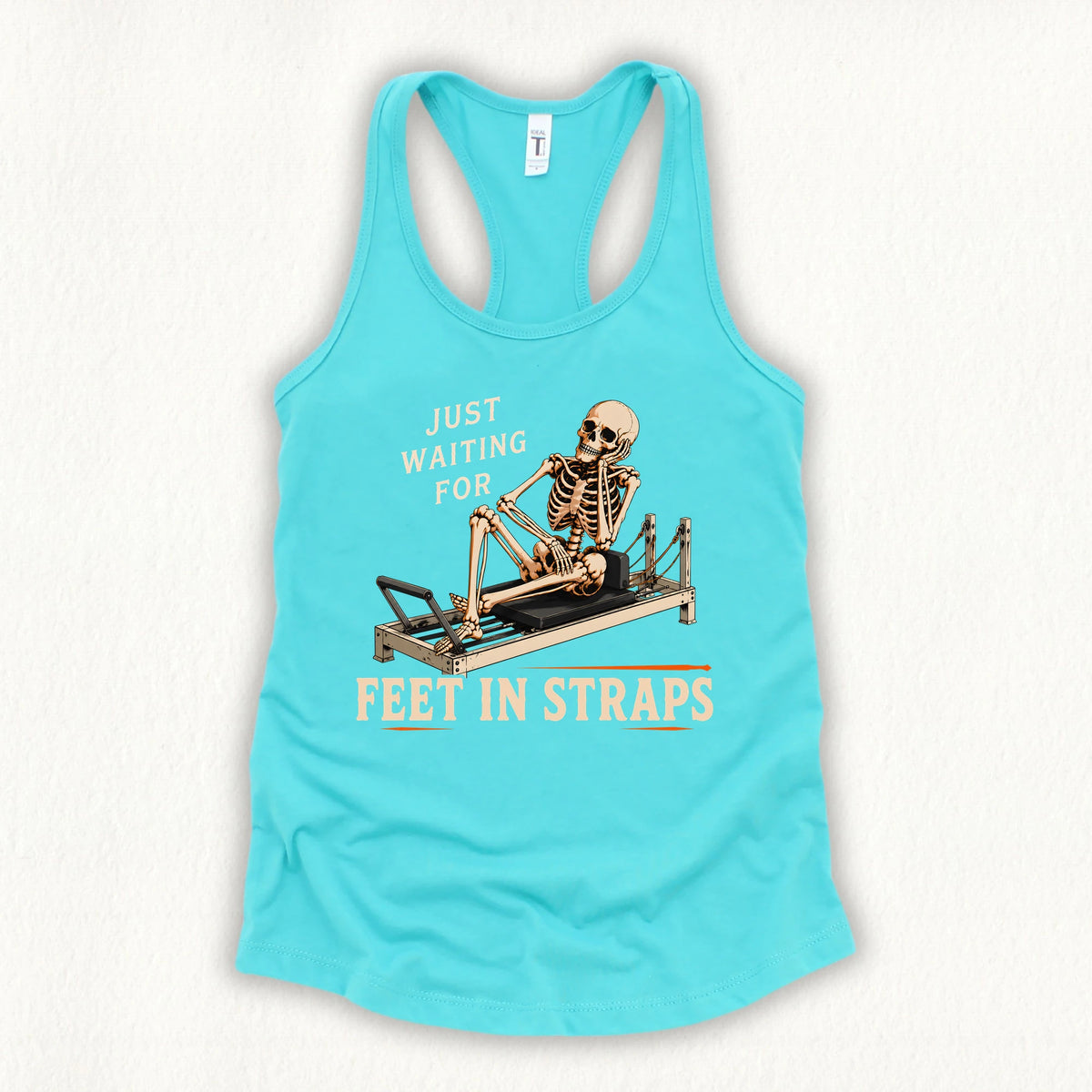 Waiting Feet in Straps Tank Top