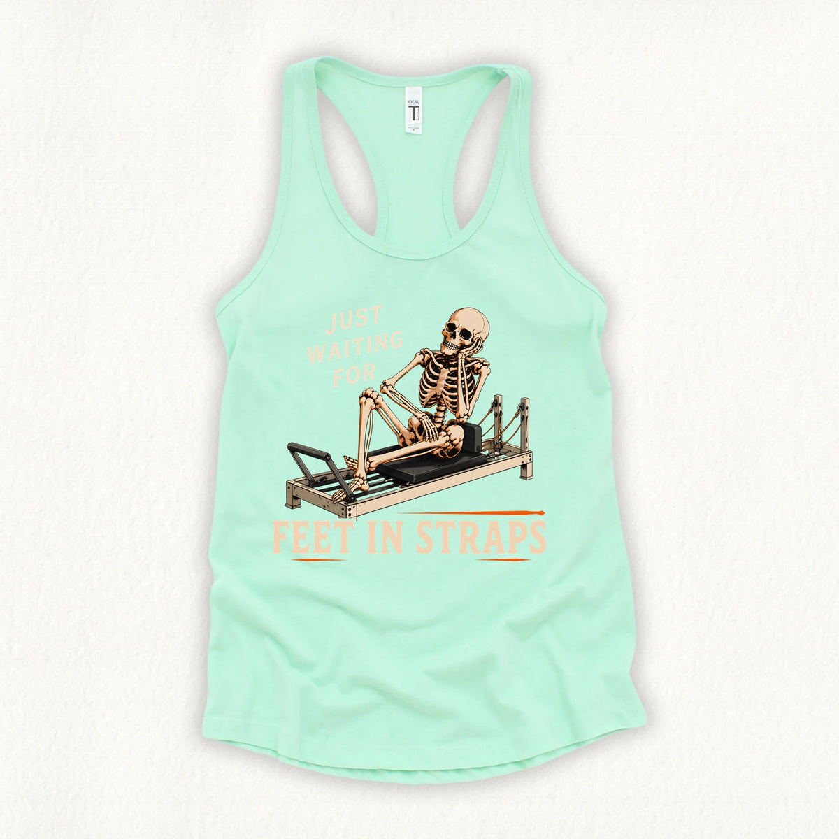 Waiting Feet in Straps Tank Top