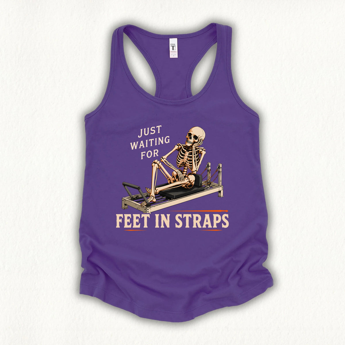 Waiting Feet in Straps Tank Top