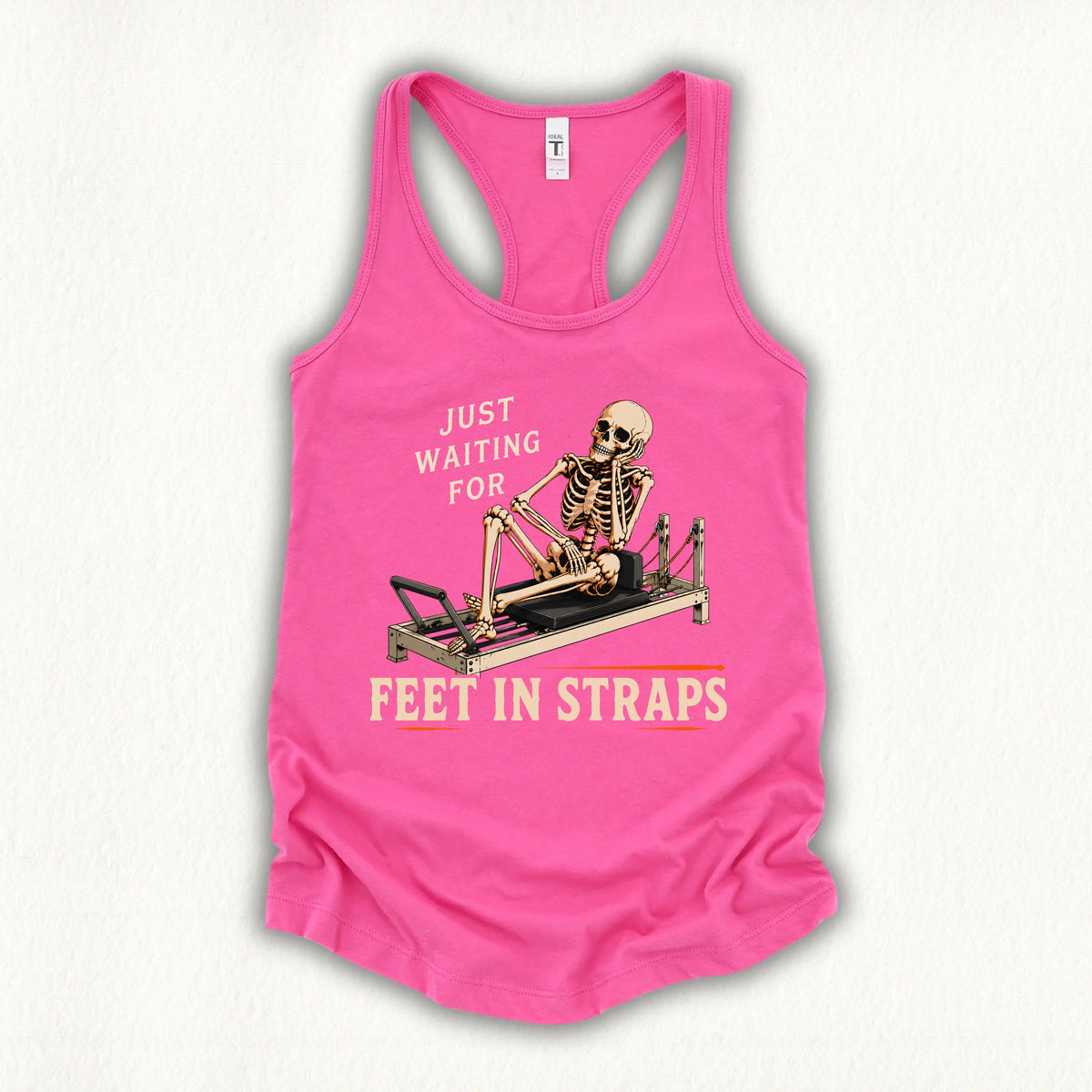 Waiting Feet in Straps Tank Top