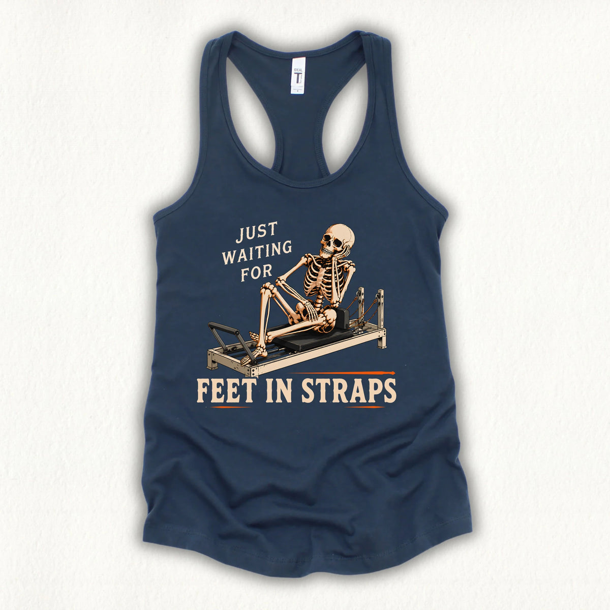 Waiting Feet in Straps Tank Top