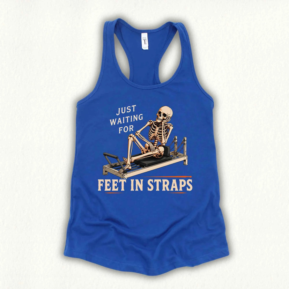 Waiting Feet in Straps Tank Top