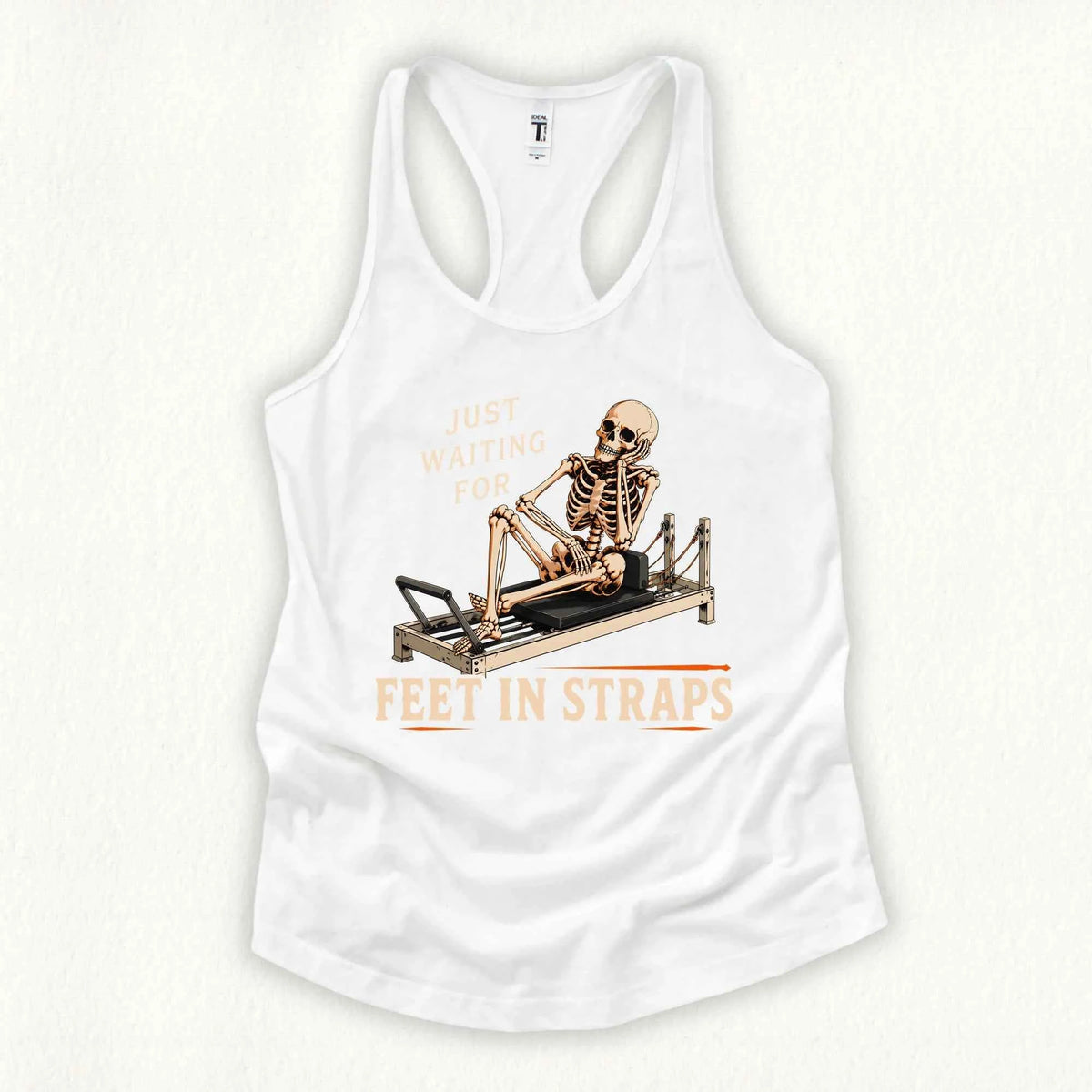 Waiting Feet in Straps Tank Top