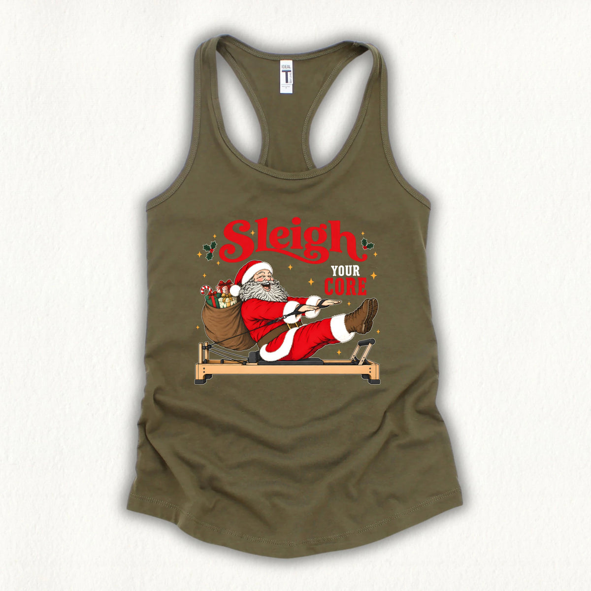 Sleigh Your Core Tank Top