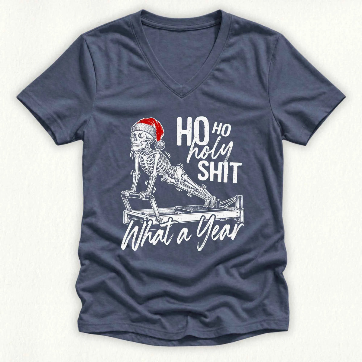 Ho Ho Holy Shit Lady V-neck
