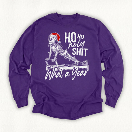Ho Ho Holy Shit Long Sleeve T-shirt