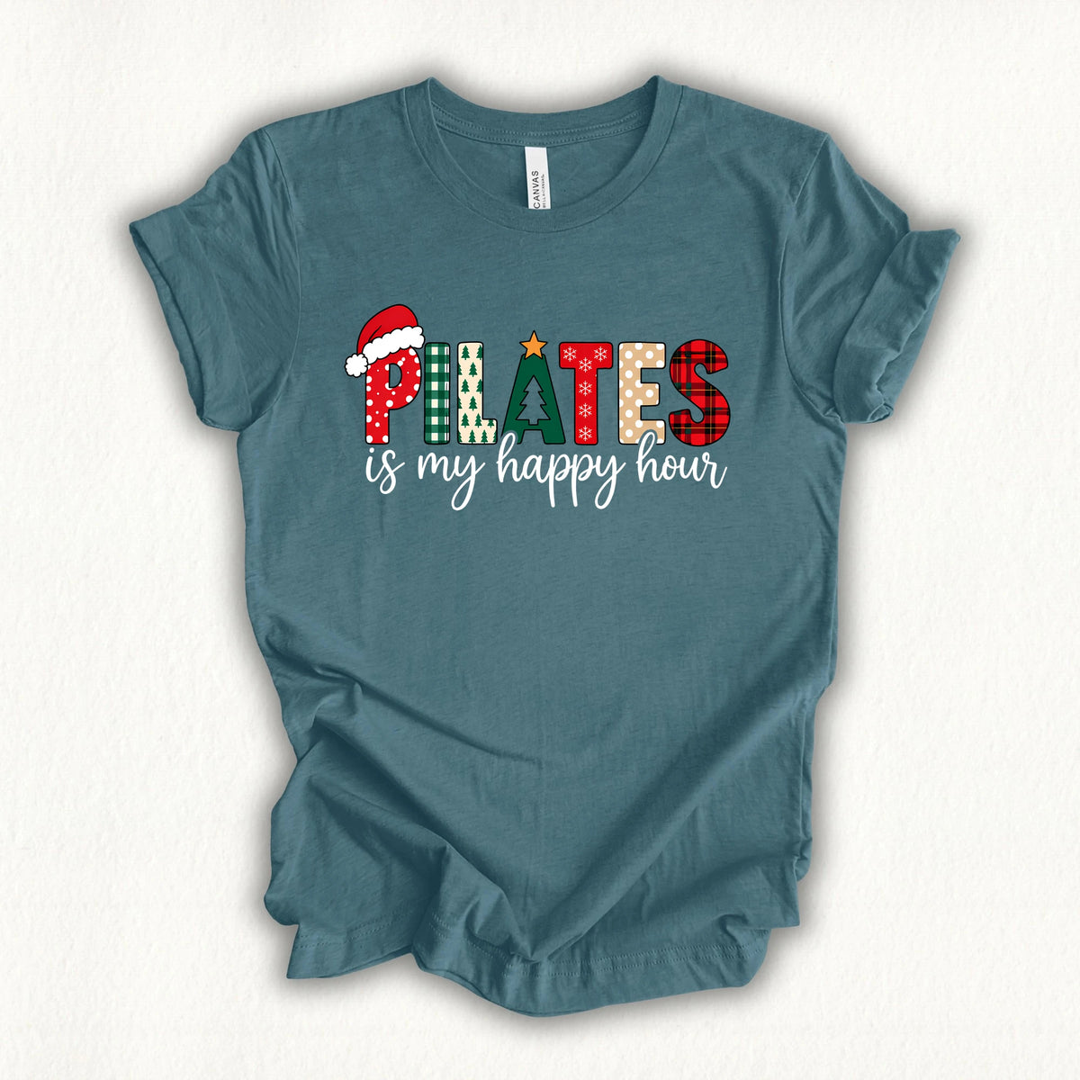 Pilates Christmas T-shirt