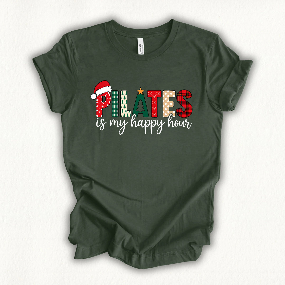 Pilates Christmas T-shirt