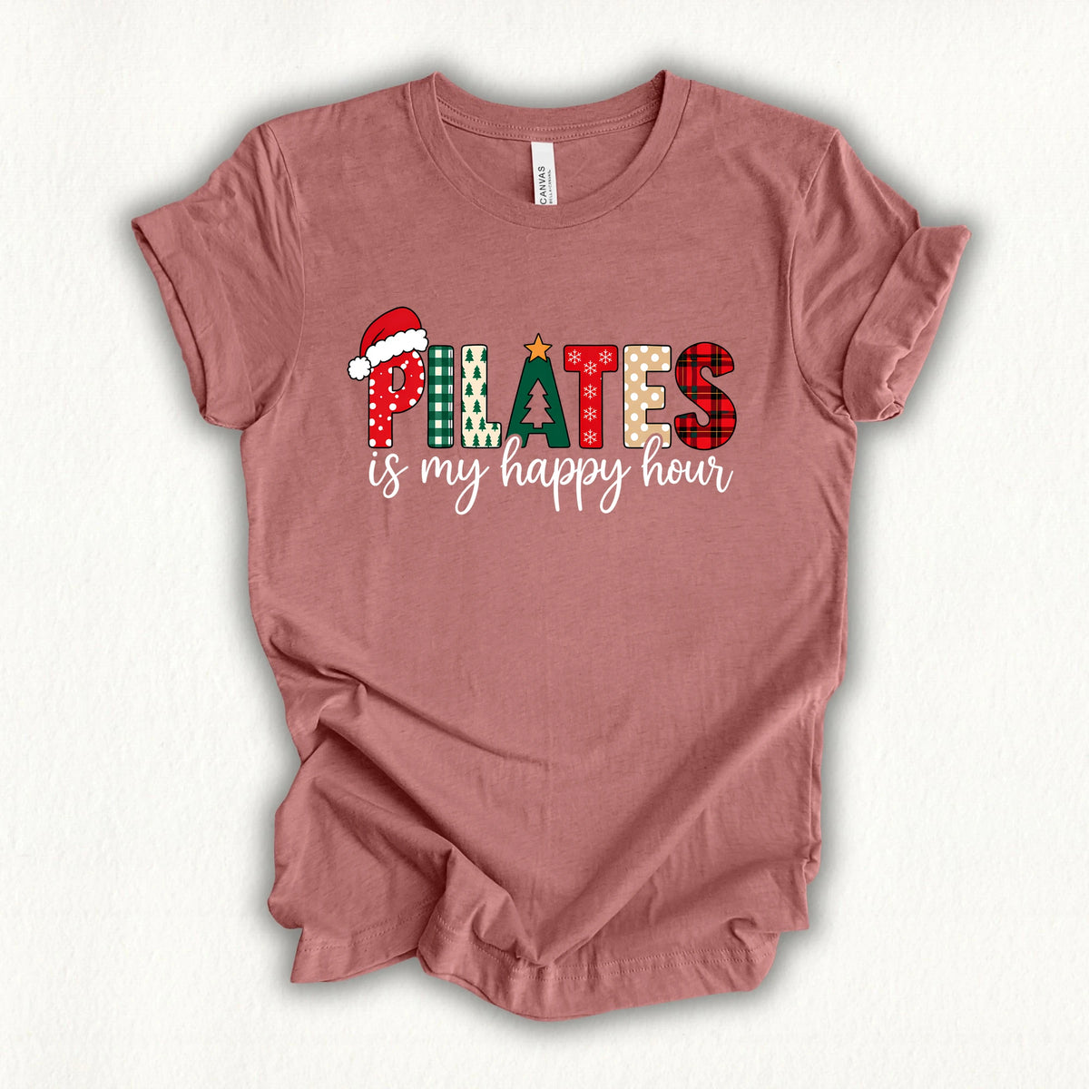 Pilates Christmas T-shirt