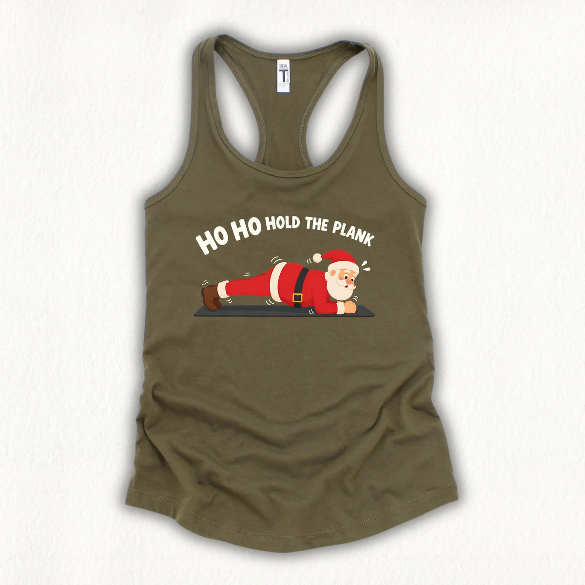 Hold The Plank Tank Top
