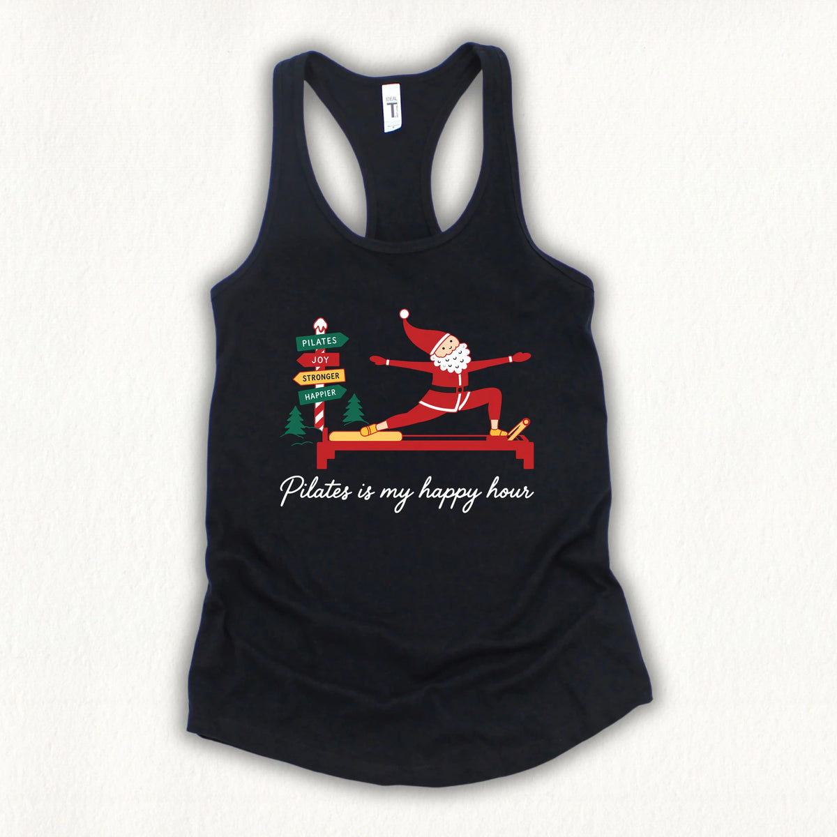 Happy Hour Christmas Tank Top