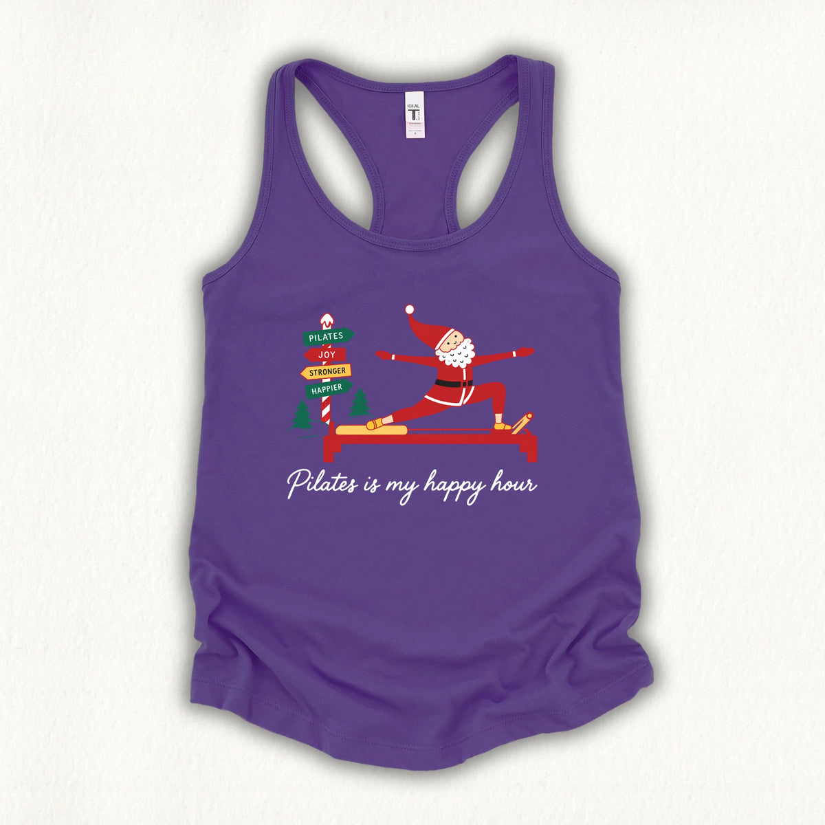 Happy Hour Christmas Tank Top