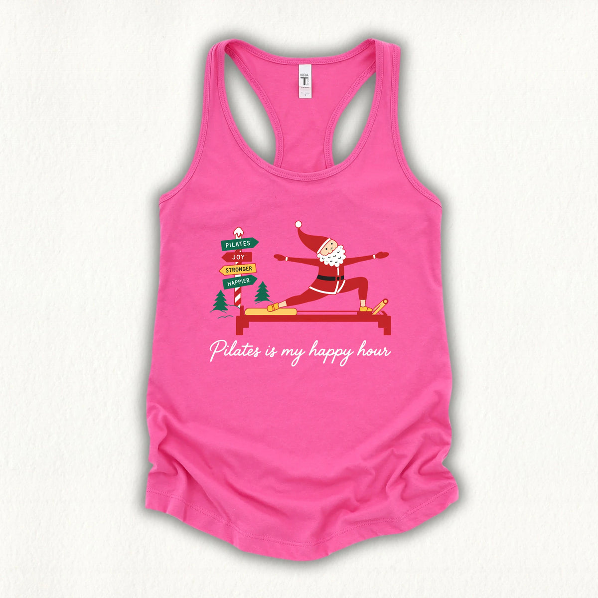 Happy Hour Christmas Tank Top