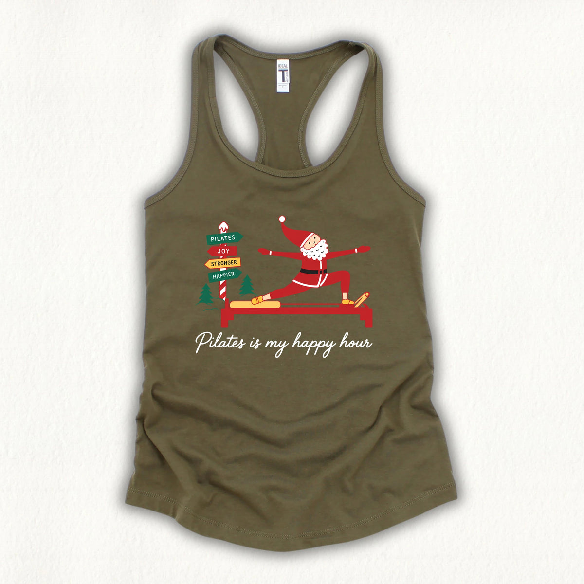Happy Hour Christmas Tank Top