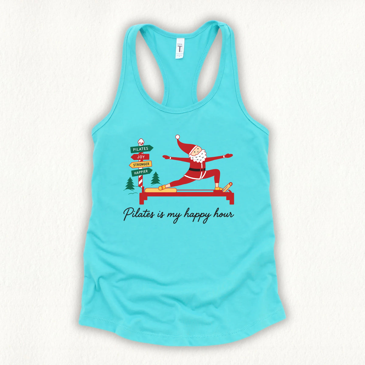 Happy Hour Christmas Tank Top