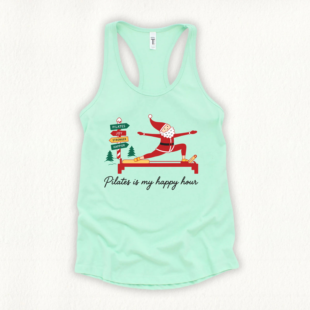 Happy Hour Christmas Tank Top